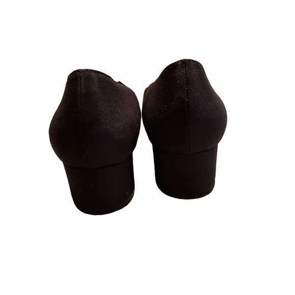 Jacqueline Ferrar Women’s 7 1/2 M Black Dress Showe 1.5” Heel - Picture 4 of 6